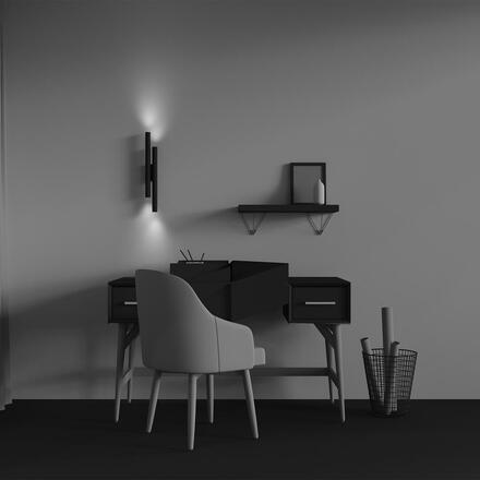 MAYTONI Nástěnné svítidlo Calipso 24W IP 20 C082WL-24W2.7K-B