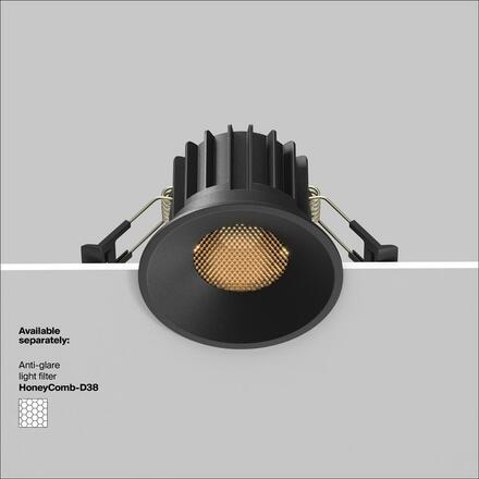 MAYTONI Vestavné svítidlo Round 12W IP 20 DL058-12W3K-B