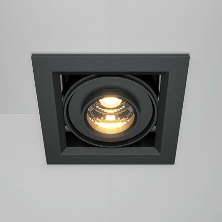 MAYTONI Vestavné svítidlo Metal Modern 10W IP 20 DL093-01-10W3K-B