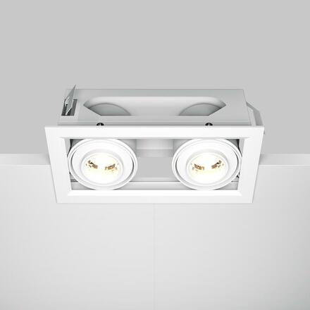 MAYTONI Vestavné svítidlo Metal Modern 20W IP 20 DL093-02-10W3K-W