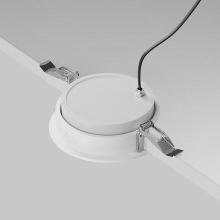 MAYTONI Vestavné svítidlo Lens 3000K 12W 70d DL105-12W3K-W