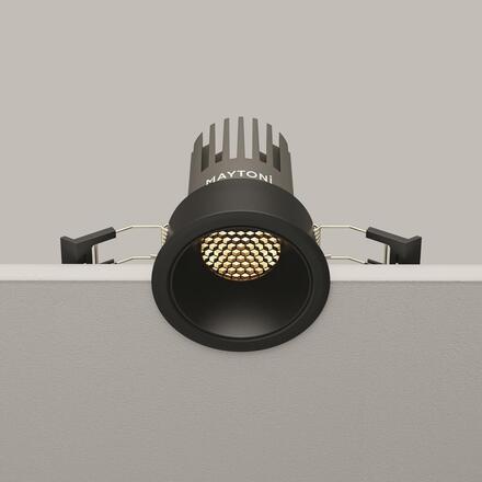 MAYTONI Vestavné svítidlo Dip 10W IP 20 DL115-10W-2.7K-B