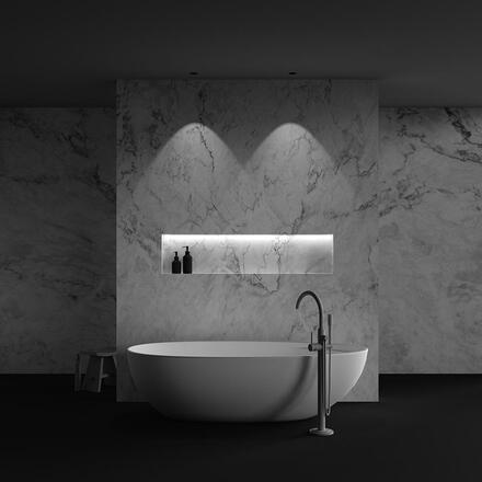 MAYTONI Vestavné svítidlo Dip 3000K 10W 50d DL115-10W-3K-B
