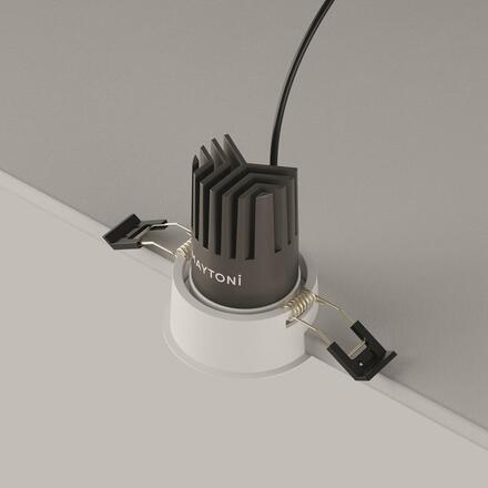 MAYTONI Vestavné svítidlo Dip 3000K 10W 50d DL115-10W-3K-W
