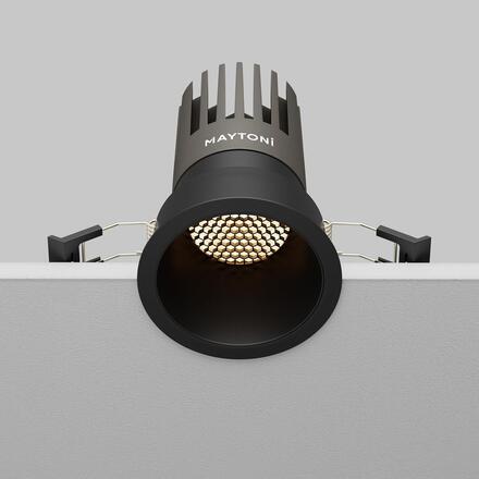 MAYTONI Vestavné svítidlo Dip 3000K 15W 50d DL118-15W-3K-B