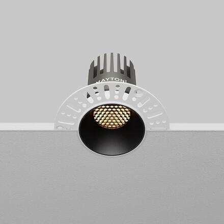 MAYTONI Vestavné svítidlo Dip 2700K 10W 50d DL119-10W-2.7K-TRS-B