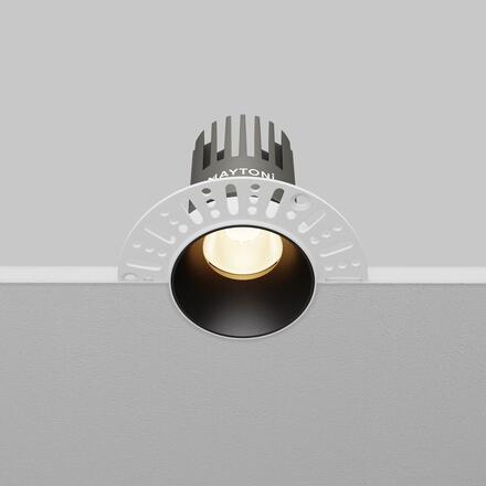 MAYTONI Vestavné svítidlo Dip 3000K 10W 50d DL119-10W-3K-TRS-B