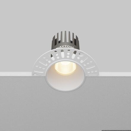 MAYTONI Vestavné svítidlo Dip 3000K 10W 50d DL119-10W-3K-TRS-W