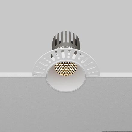 MAYTONI Vestavné svítidlo Dip 3000K 10W 50d DL119-10W-3K-TRS-W