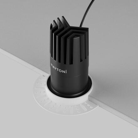 MAYTONI Vestavné svítidlo Dip 2700K 15W 50d DL122-15W-2.7K-TRS-B