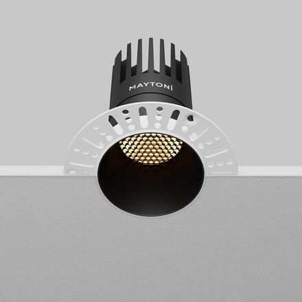 MAYTONI Vestavné svítidlo Dip 2700K 15W 50d DL122-15W-2.7K-TRS-B