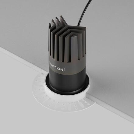 MAYTONI Vestavné svítidlo Dip 3000K 15W 50d DL122-15W-3K-TRS-B