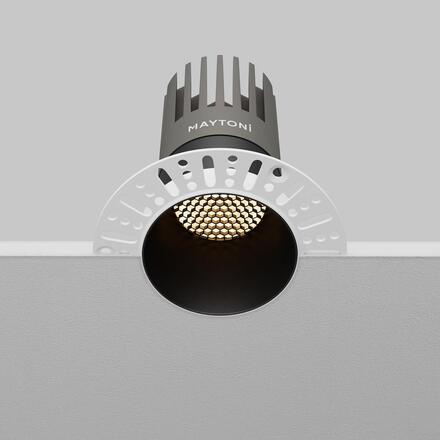 MAYTONI Vestavné svítidlo Dip 3000K 15W 50d DL122-15W-3K-TRS-B