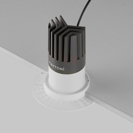 MAYTONI Vestavné svítidlo Dip 3000K 15W 50d DL122-15W-3K-TRS-W