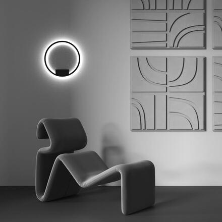 MAYTONI Nástěnné svítidlo Rim 23W MOD058WL-L25BK