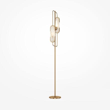 MAYTONI Stojací lampa Marmo MOD099FL-02G