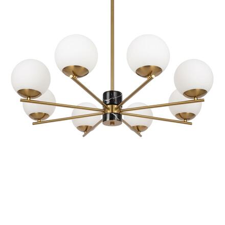 MAYTONI Závěsné svítidlo Marble E27x8 60W MOD187PL-08BS