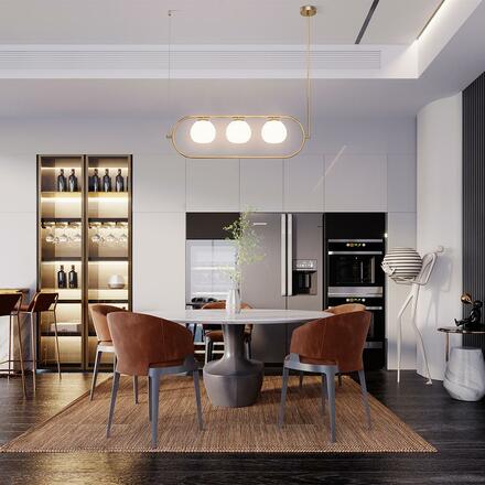 MAYTONI Závěsné svítidlo Erich MOD221PL-03BS