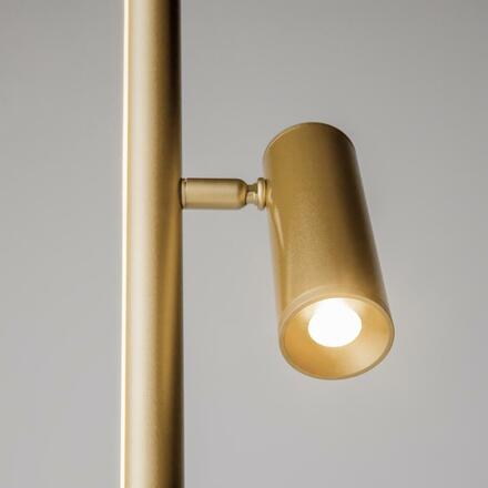 MAYTONI Stojací lampa Thin 3000K 14W MOD395FL-L28BS3K