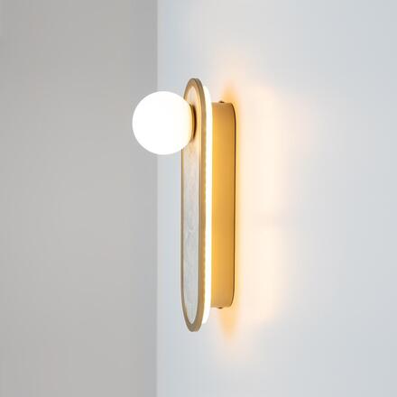 MAYTONI Nástěnné svítidlo Perlamour 20W MOD473WL-L20BSK