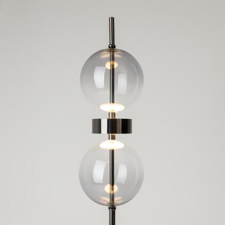 MAYTONI Stojací lampa Double Moon 3000K 15W MOD478FL-L15B3K