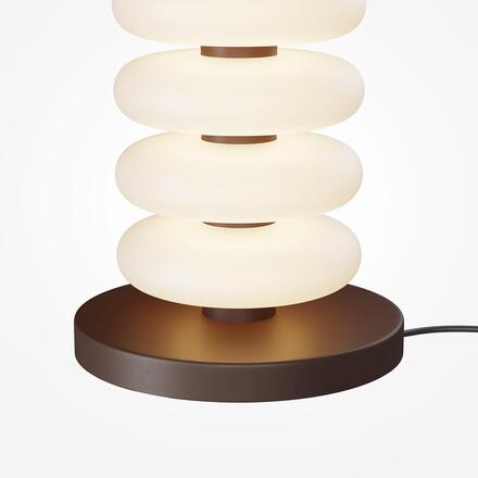 MAYTONI Stojací lampa Nuvem 3000K 19W MOD497FL-L19BRK