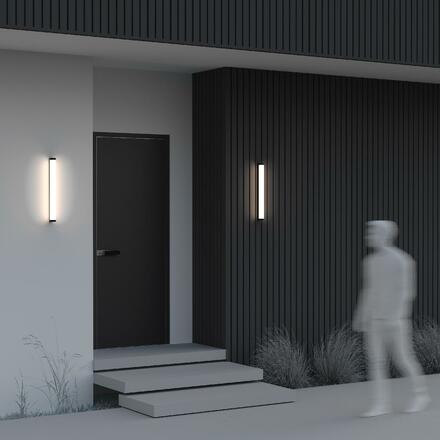 MAYTONI Nástěnné svítidlo Rounge 3000K 16W IP 54 O482WL-L16B3K