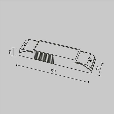 MAYTONI LED driver DALI (DT6) 12W IP20 PSL-DL40-S-150-300mA-DE
