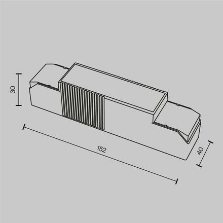 MAYTONI LED driver DALI (DT6) 20W IP20 PSL-DL40-S-350-500mA-DE