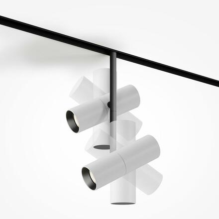 MAYTONI Svítidlo do kolejnice Elti Duo Exility 3000K 24W 36d TR005-2-2X12W3K-BW