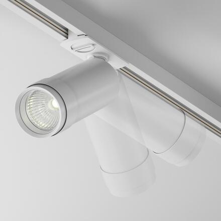 MAYTONI svítidlo pro kolejnicový systém Focus Zoom 1-fázový kolejnicový systém UNITY 4000K 12W TR021-1-12B4K-Z-D-W