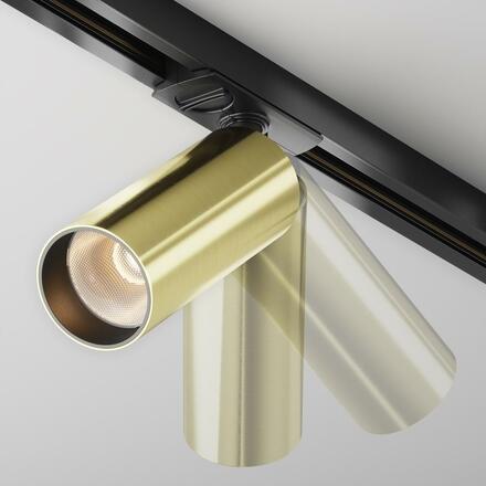MAYTONI svítidlo pro kolejnicový systém Focus LED Single phase track system UNITY 3000K 12W 50d TR021-1-12W3K-W-BBS