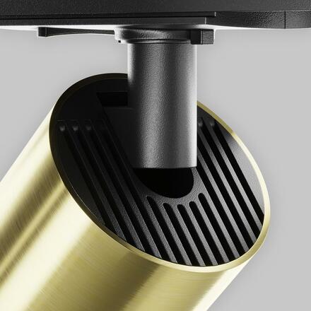 MAYTONI svítidlo pro kolejnicový systém Focus LED Single phase track system UNITY 3000K 12W 50d TR021-1-12W3K-W-BBS