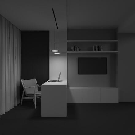 MAYTONI Svítidlo do kolejnice Plato Exility 3000K 15W 120d TR123-2-15W3K-B