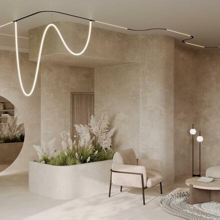 MAYTONI spojka radius - Vestavné příslušenství pro kolejnicový systém Exility černá TRA044-angle.12B