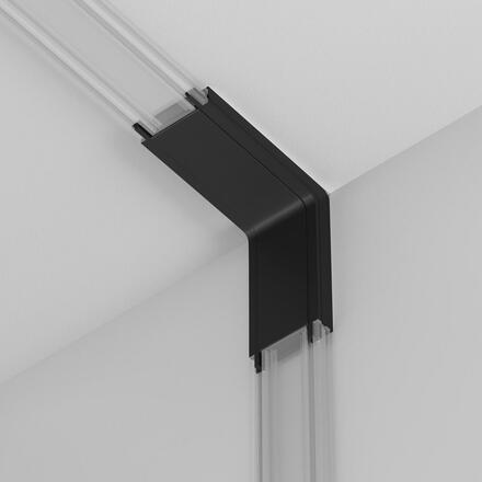 MAYTONI vnitřní spojka "L" - Příslušenství pro kolejnicový systém Radity Magnetic track černá TRA084CI-11B