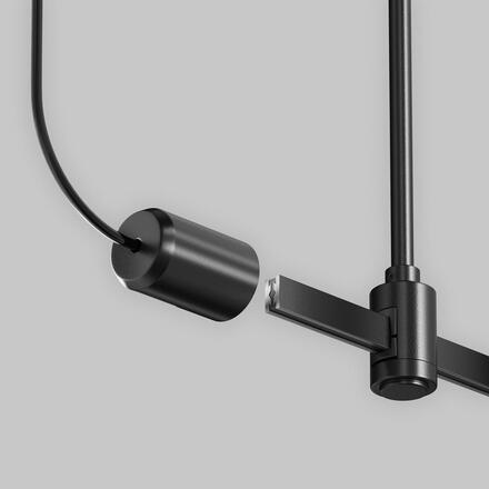 MAYTONI Napájení ze strany pro magnetickou lištu 24 V Flarity TRA154C-SB1-B