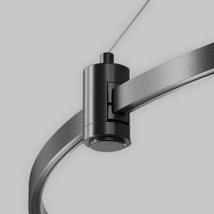 MAYTONI Závěsná sada se základnou pro trafo pro kruhovou magnetickou lištu 24 V Flarity TRA154SW-BB-R-B