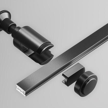 MAYTONI Upevnění na stěnu pro magnetickou lištu 24 V Flarity TRA155CW-S1-B