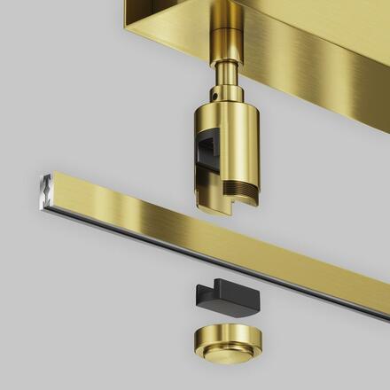 MAYTONI Upevnění ke stropu pro trafo s napájením krátké pro magnetickou lištu 24 V Flarity TRA156C-BB1-BS