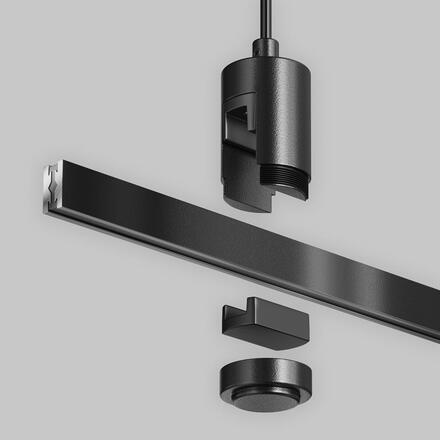 MAYTONI Lankový závěs s napájením pro magnetickou lištu 24 V Flarity TRA157SW-B1-B