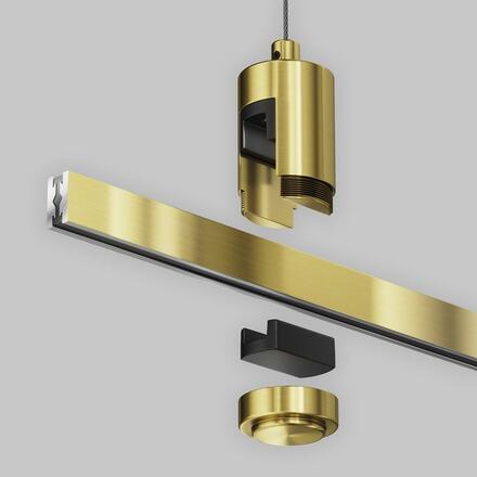 MAYTONI Lankový závěs jednoduchý pro magnetickou lištu 24 V Flarity TRA157SW-S1-BS