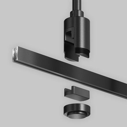 MAYTONI Upevnění ke stropu dlouhé 700 mm pro magnetickou lištu 24 V Flarity TRA159C-S1-B