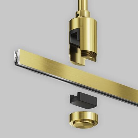 MAYTONI Upevnění ke stropu dlouhé 700 mm pro magnetickou lištu 24 V Flarity TRA159C-S1-BS