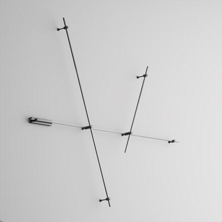 MAYTONI Kolejnice pro magnetickou lištu 24 V Flarity 1m black TRX154-111B