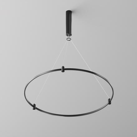 MAYTONI Kruhová kolejnice pro magnetickou lištu 24 V 800 mm Flarity TRX154-R-D800-B