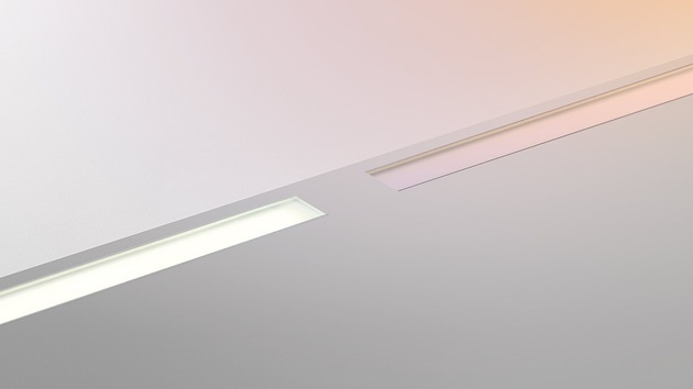 Artemide LED svítidlo LineaLed 16 W 24 V RGB zapuštěné