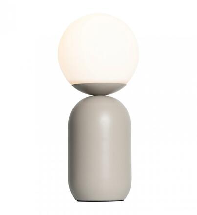 NORDLUX stolní lampa Notti 25W E14 šedá 2011035010