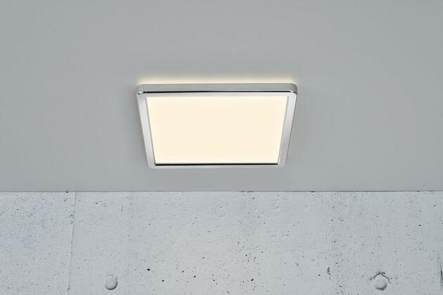 NORDLUX stropní svítidlo Oja 29x29 IP54 BATH 3000K/4000K 14,5W LED chrom bílá 2015066133