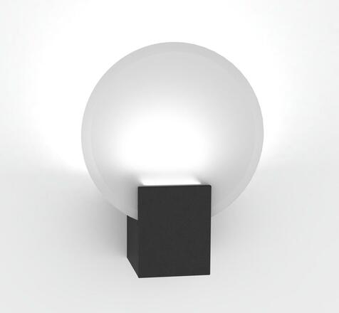 NORDLUX nástěnné svítidlo Hester 9,5W LED černá 2015391003